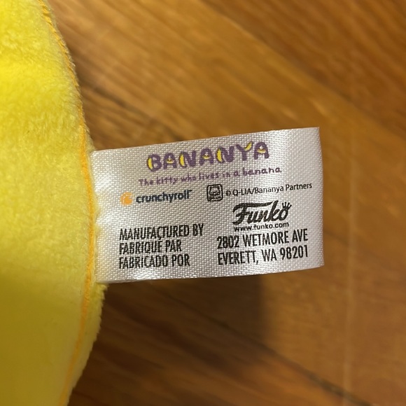 Bananyan Banana Cat Anime Plushie - Picture 7 of 7